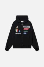 Scuffers By Air Zipper Hoodie Black | TF1-75146