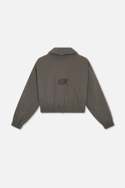 Scuffers Harrington Jacket Dark Grey Backside | VU2-16328