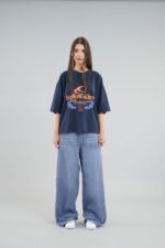 Scuffers Jumbo Corduroy Pants Blue Full Look | VC9-67304