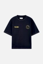 Scuffers Billy T-Shirt Dark Blue Front | FR2-32045