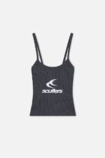 Scuffers Briz T-Shirt Dark Grey | LO1-23816