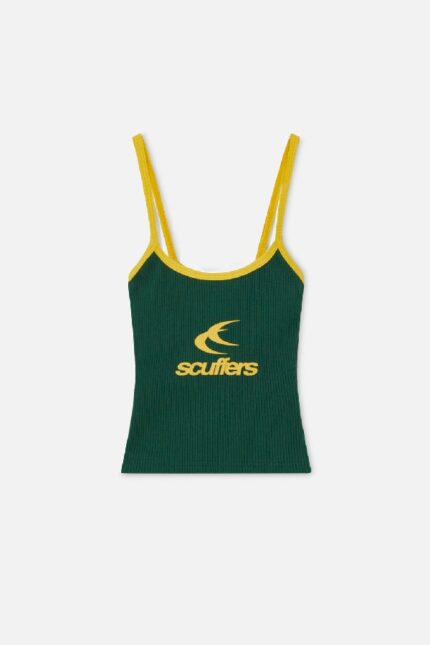 Scuffers Briz T-Shirt Green | FD0-60347