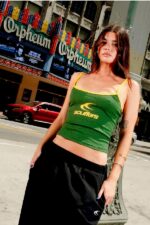 Scuffers Briz T-Shirt Green Full Look | FD0-60347