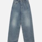 Scuffers Jumbo Pants Blue Front | RO0-34607