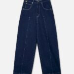 Scuffers Hollywood Pants Blue Front | KU3-58314