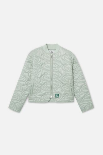 Scuffers Liner Jacket Sea Foam Front | WT9-14329